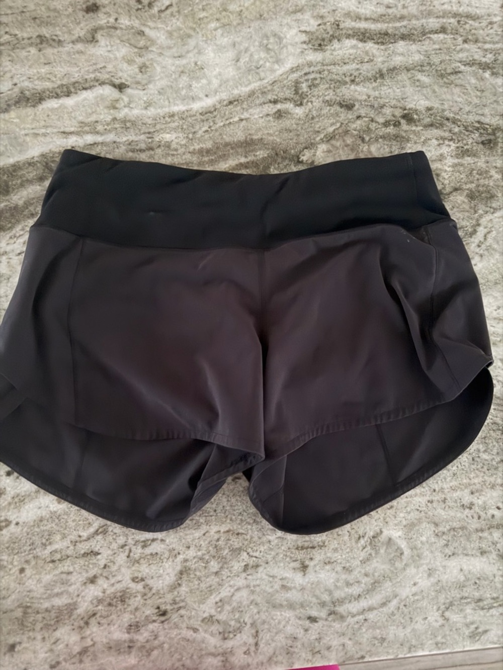 lululemon athletica Black Layered Athletic Shorts
